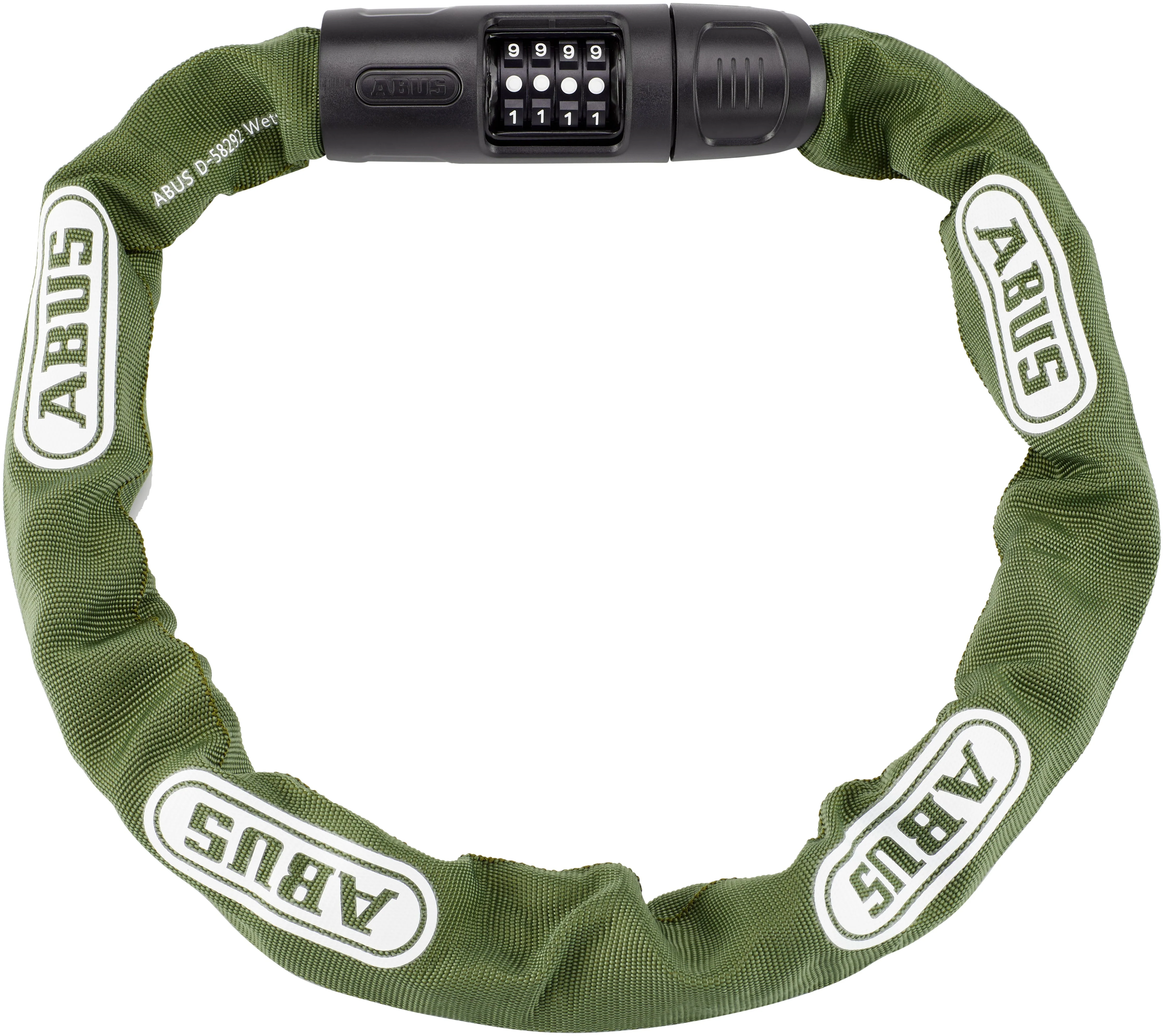 ABUS 8808C/85 Kettenschloss jade grün
