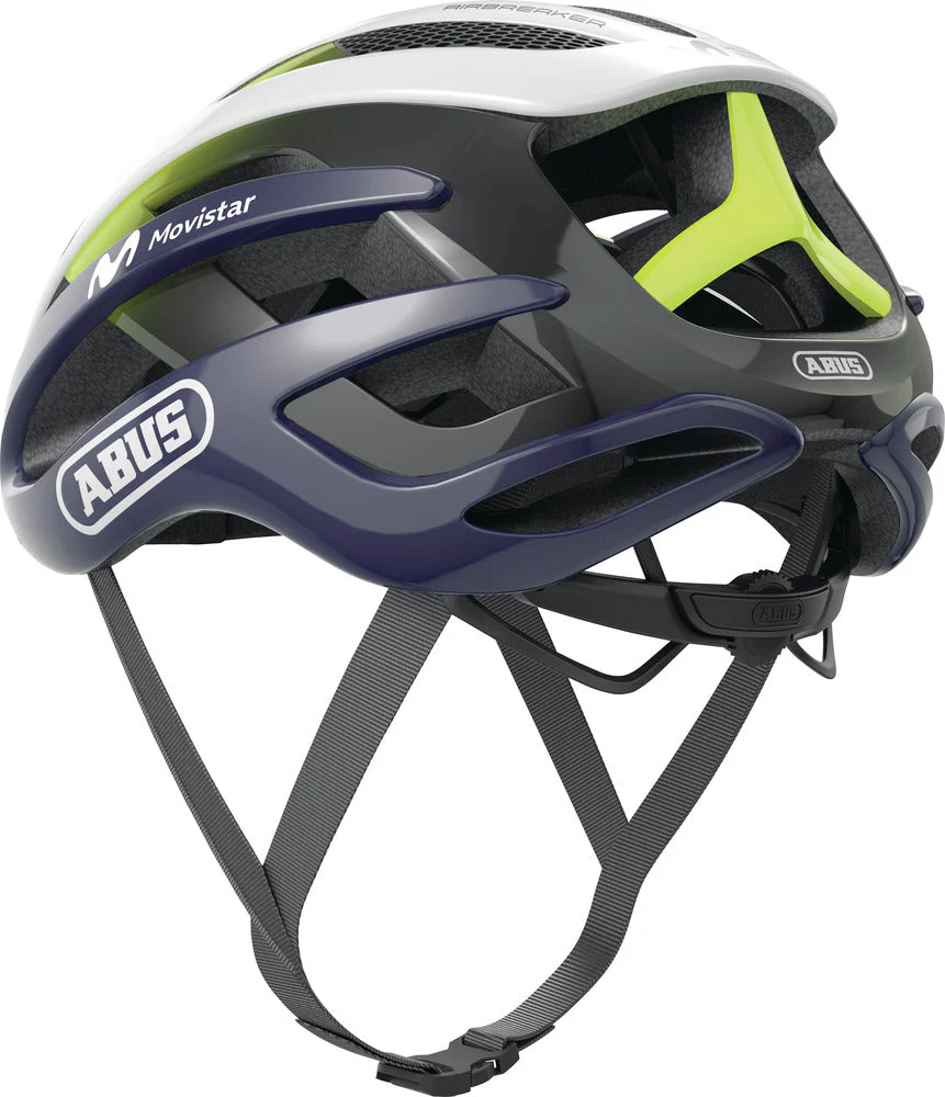 ABUS Airbreaker Helm Road Movistar Team - Image 3