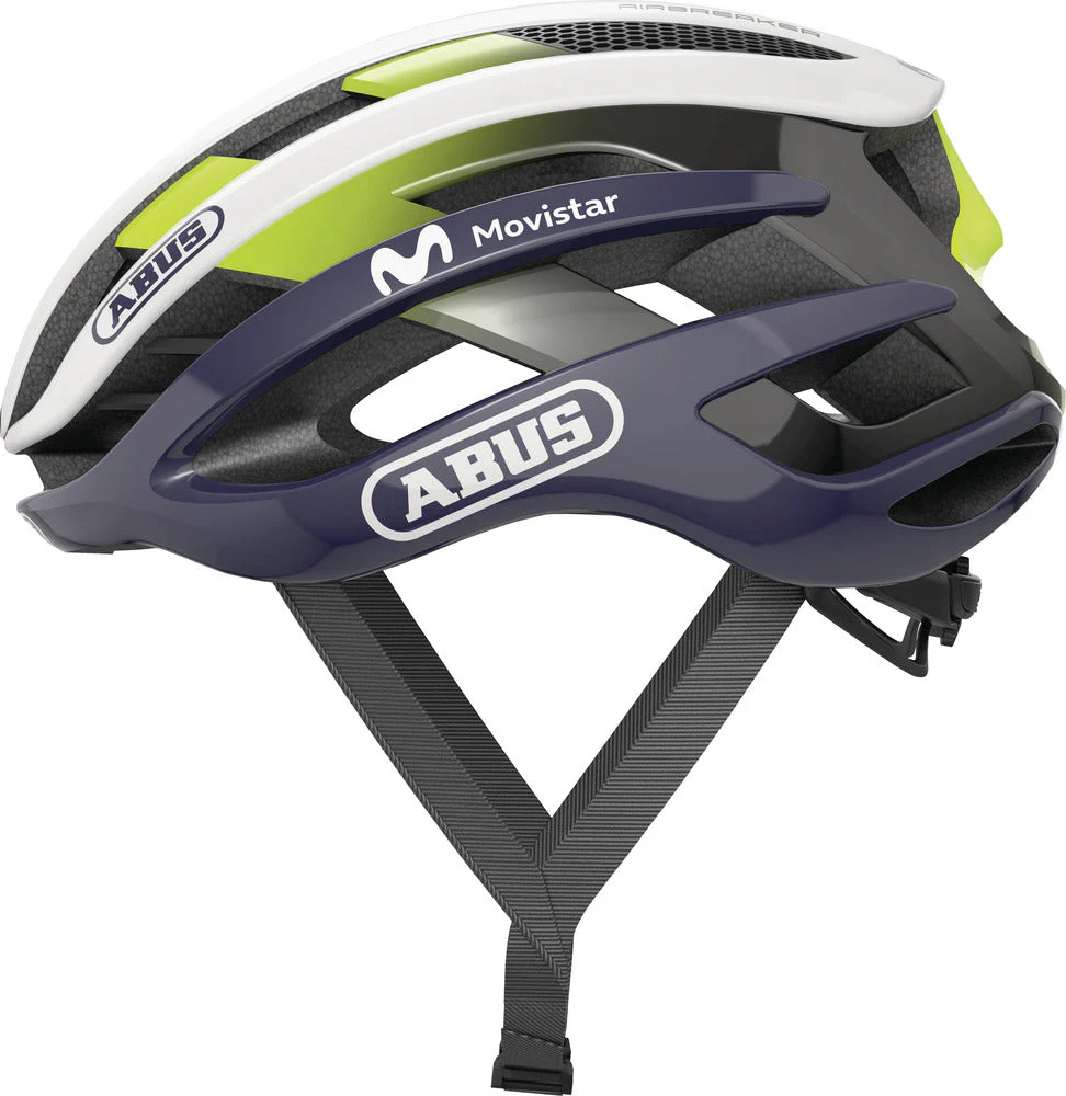 ABUS Airbreaker Helm Road Movistar Team - Image 7