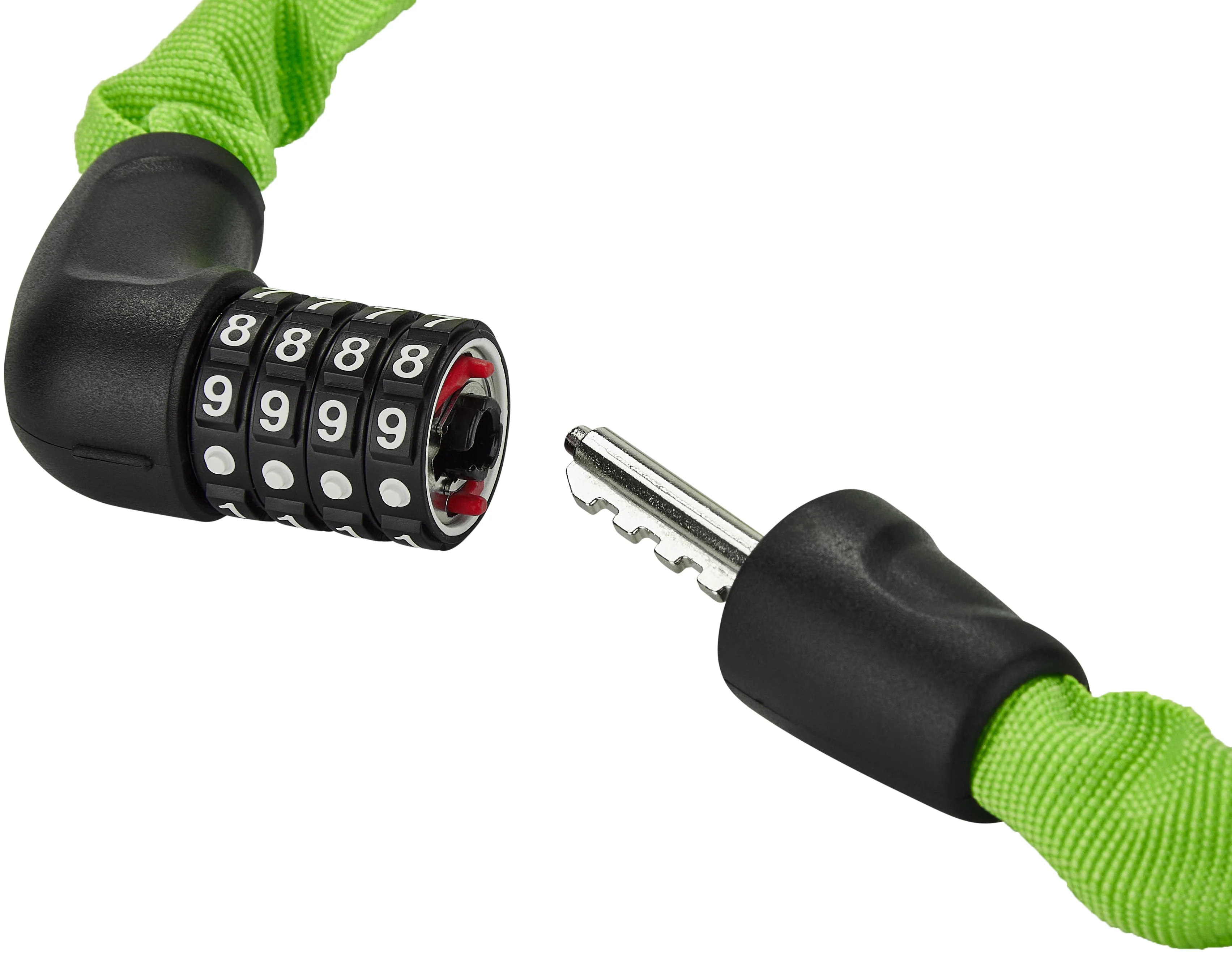 ABUS Steel-O-Chain 5805C/75 Kettenschloss lime - Image 2