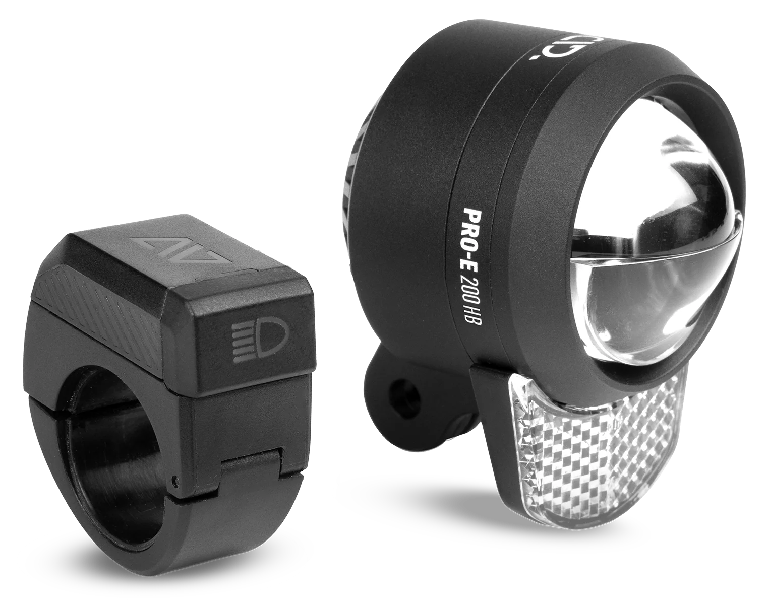 ACID E-Bike Frontlicht PRO-E 200 High Beam X-Connect black