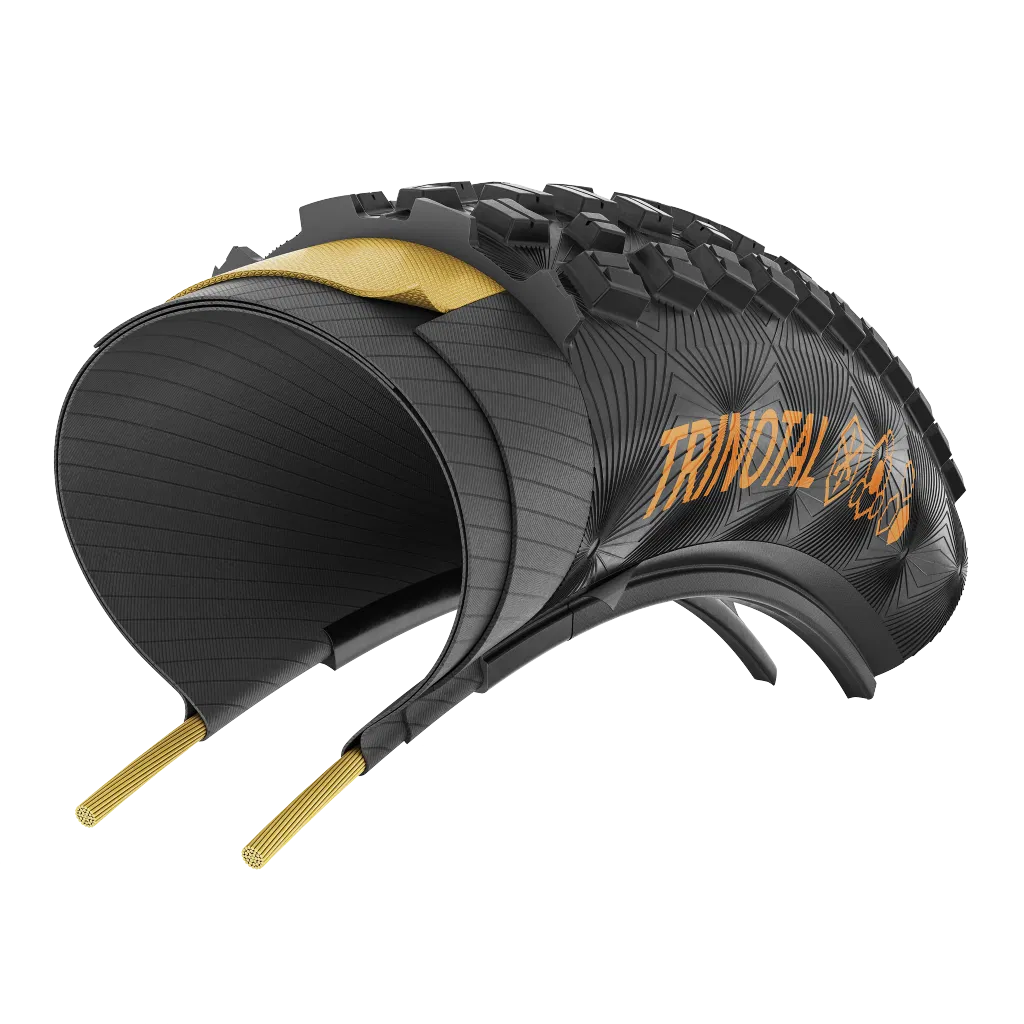 Continental Trinotal Trail Grip Falt 26" Faltreifen schwarz / schwarz skin - Image 2