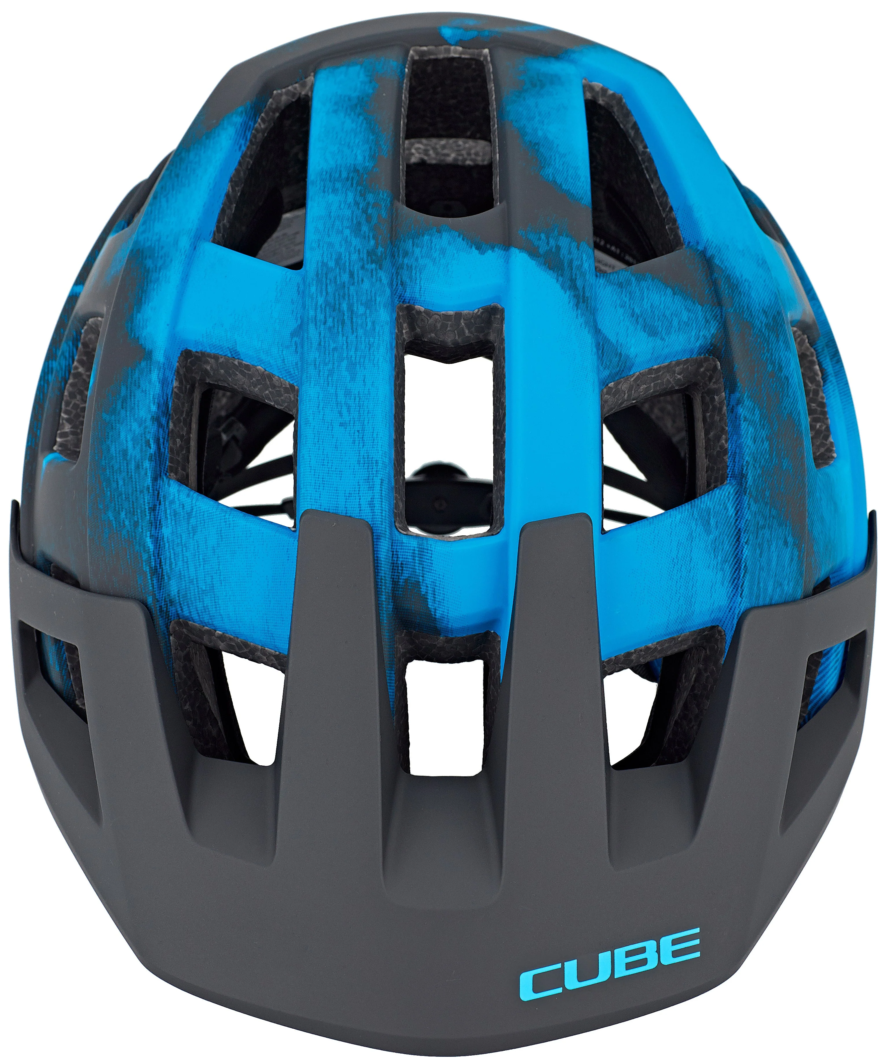 CUBE BADGER MTB-Helm blue - Image 2