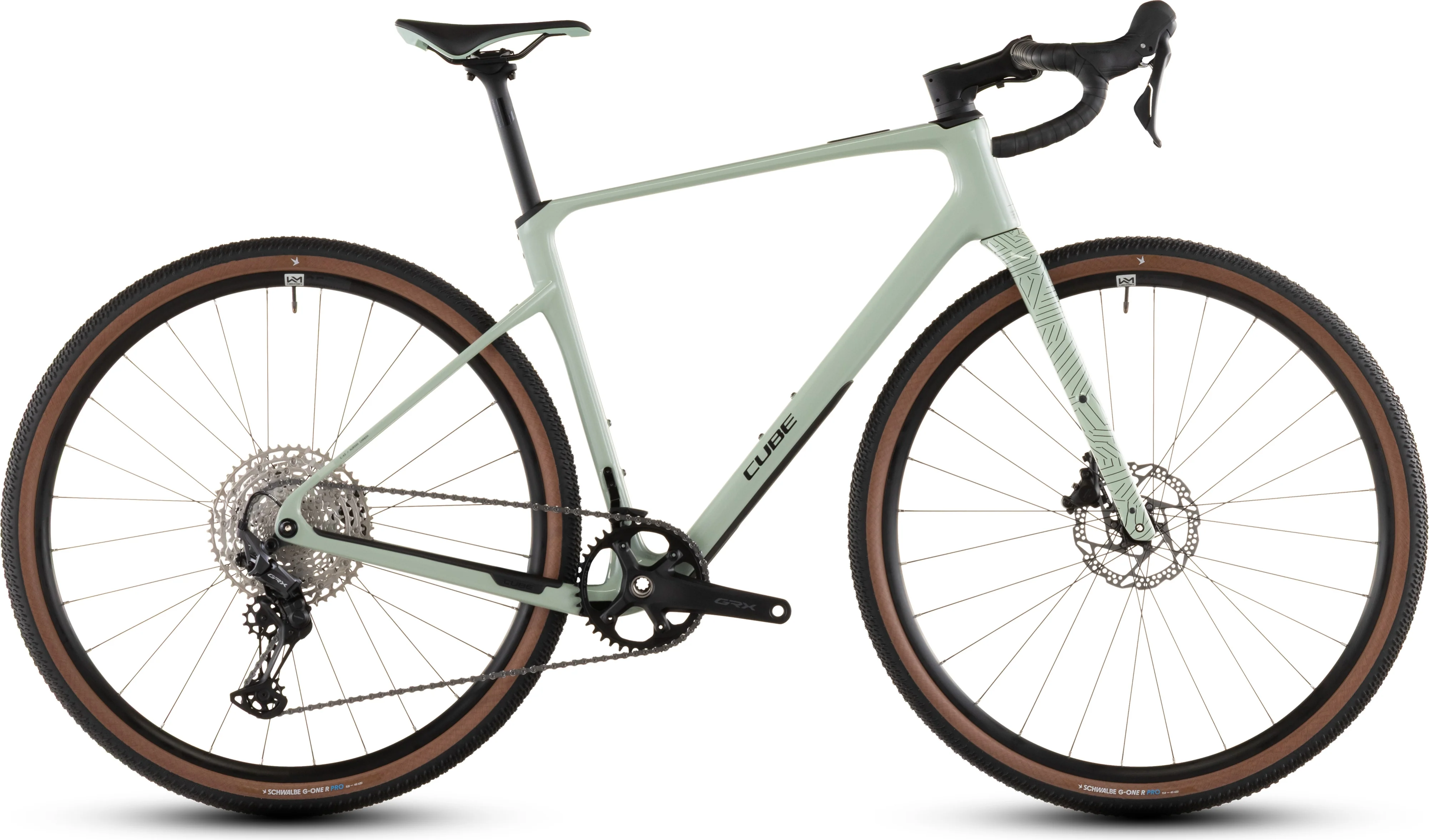 Cube Nuroad C:62 ONE  aloegreen´n´black (2026)