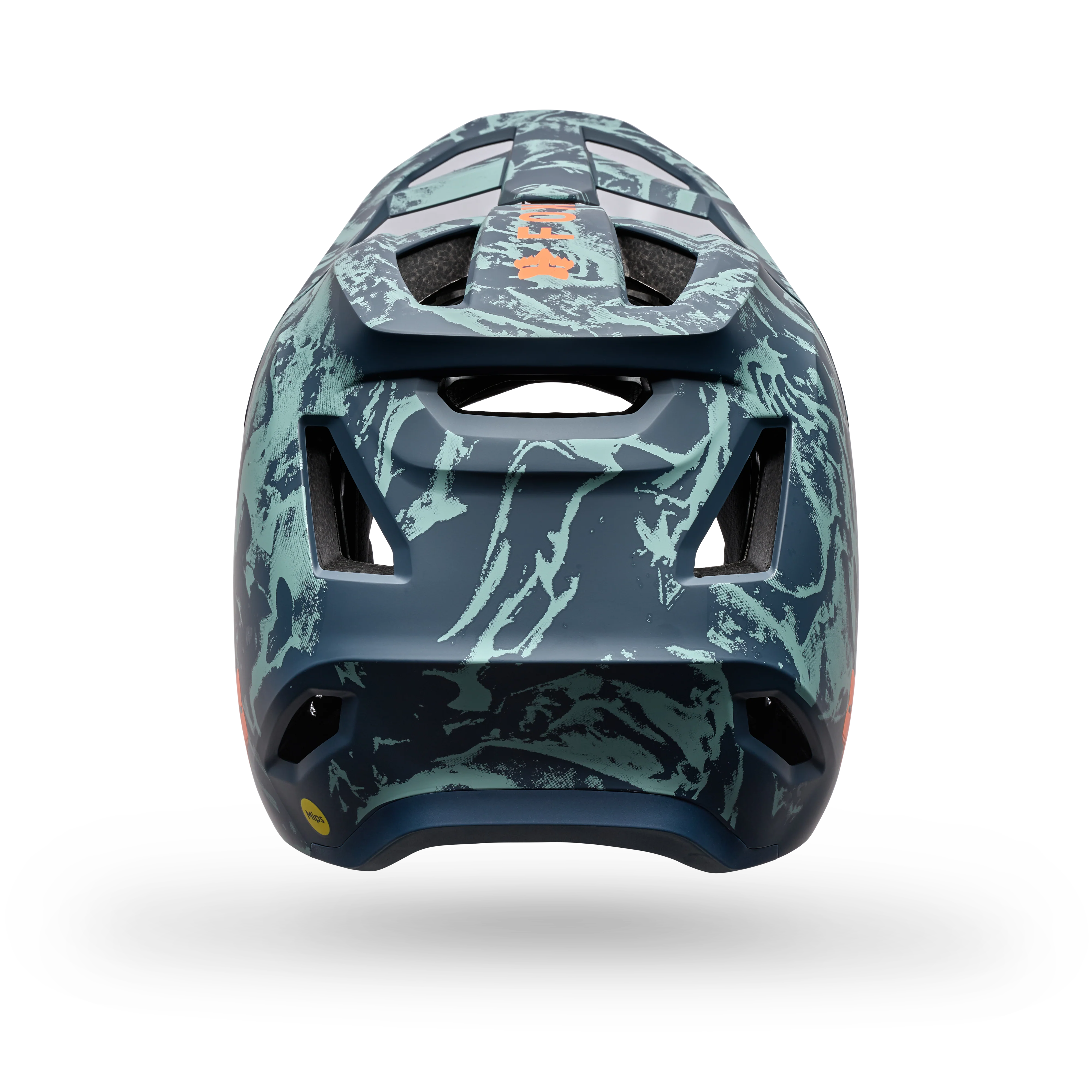 Fox YTH Rampage Full Face Helm Arctic Blue - Image 3