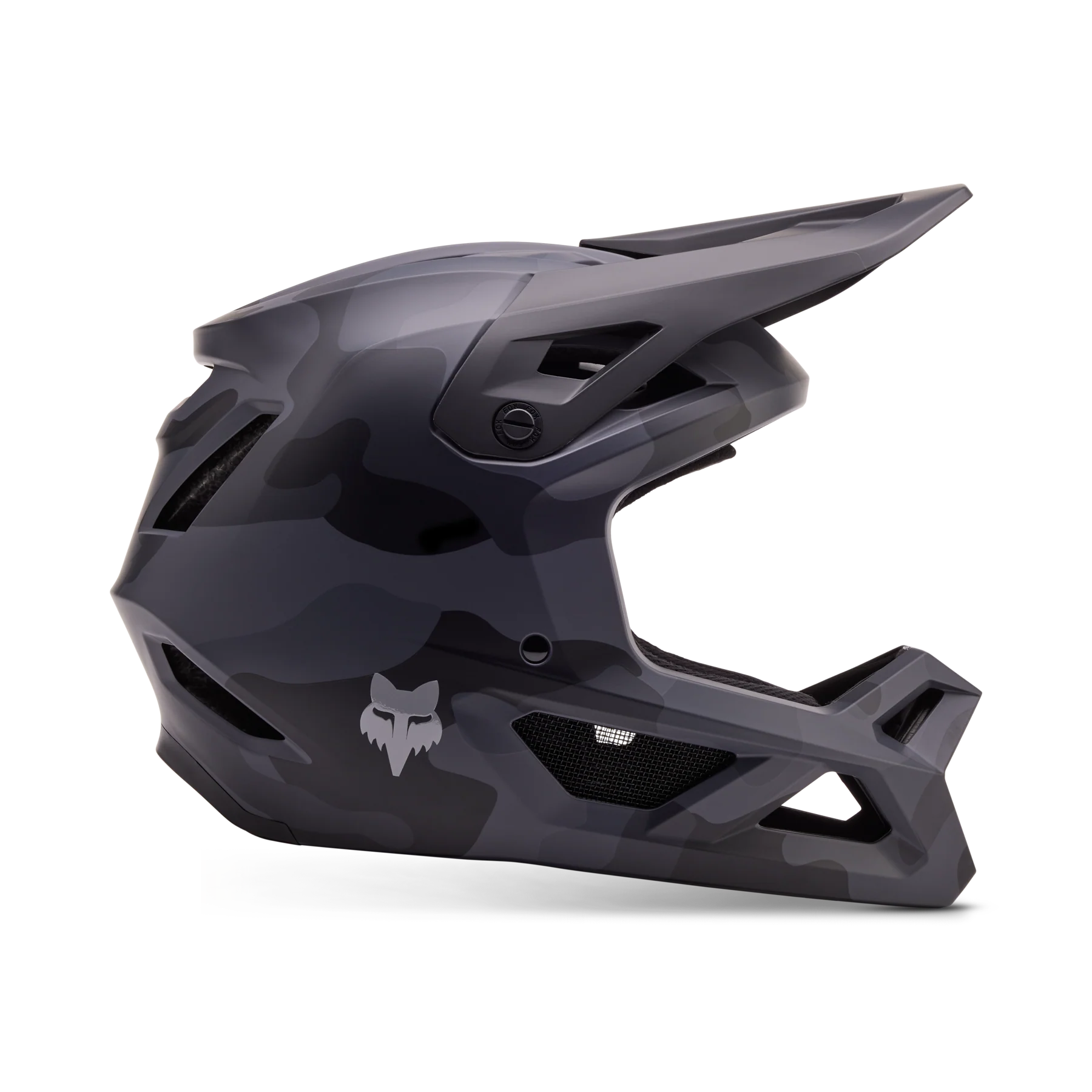 Fox YTH Rampage Full Face Helm Black Camo - Image 2