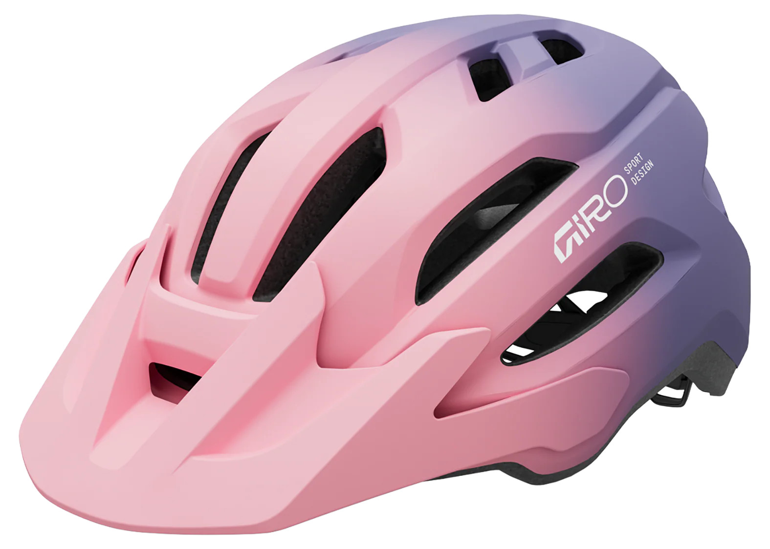 Giro Fixture II Y Jugend-Helm matte pink/purple
