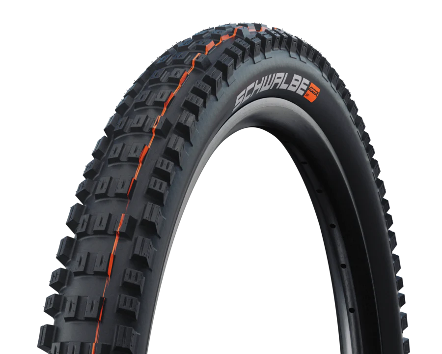 Schwalbe Eddy Current Front Evolution Super Trail E-25 SnakeSkin Black