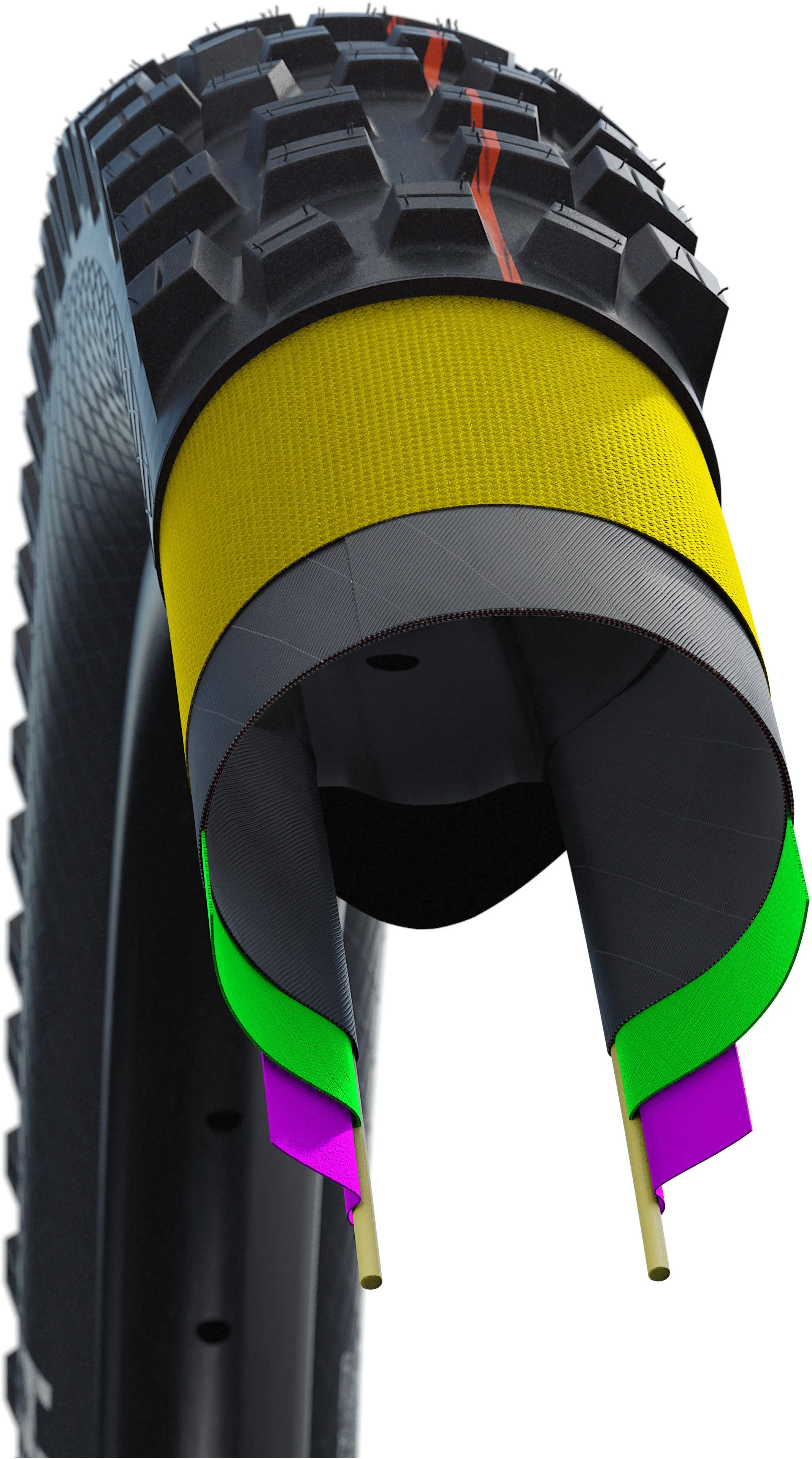 Schwalbe Magic Mary Super Trail Evolution Faltreifen 27.5x2.60" TLE E-25 Addix Soft schwarz - Image 3