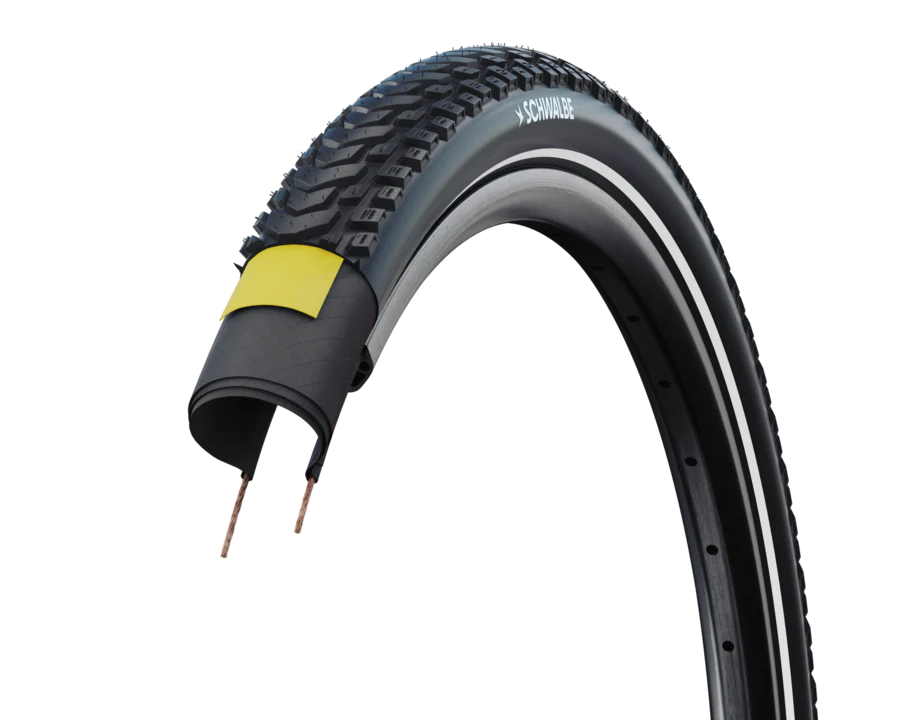 Schwalbe MARATHON MONDIAL PRO Evolution V-Guard ADDIX 27,5" schwarz-reflex - Image 3
