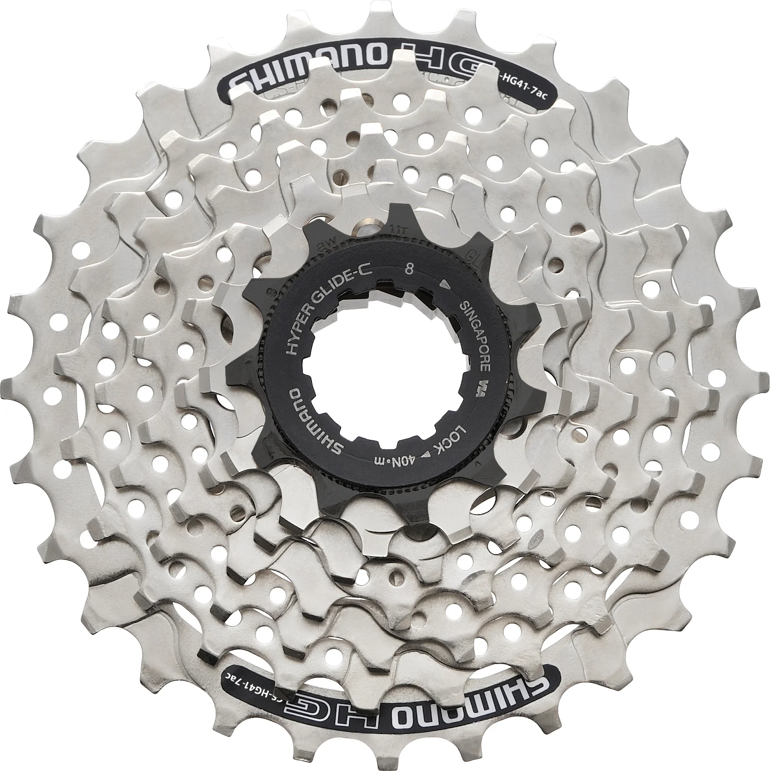 Shimano 10 Stück Kassette CS-HG41 7-fach 11-28 Zähne