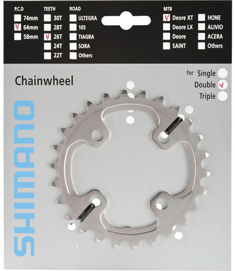 Shimano Deore XT FC-M785 Kettenblatt silber - Image 2