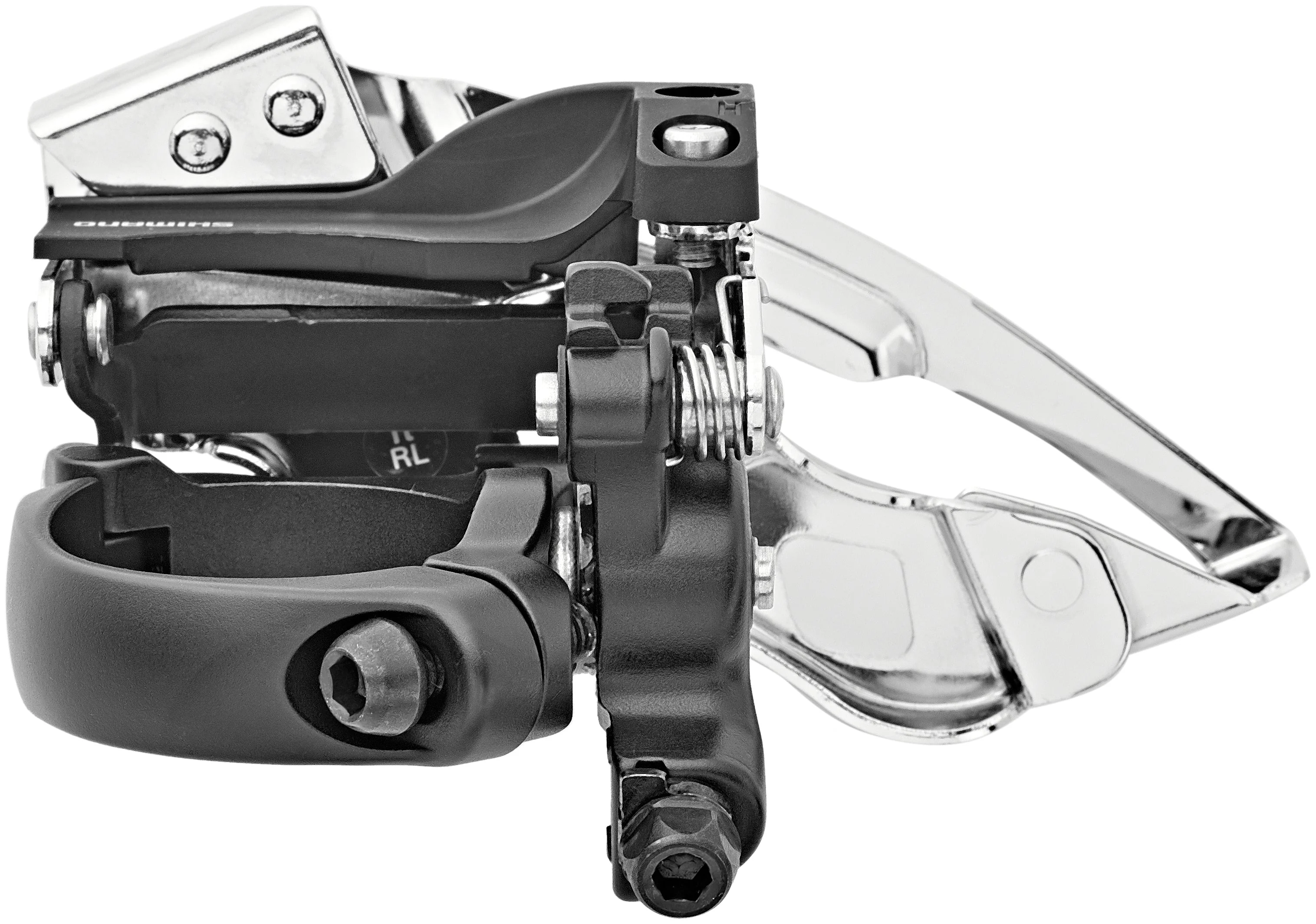 Shimano Deore XT Trekking FD-T8000 Umwerfer Schelle tief 3x10 Down Swing schwarz - Image 2