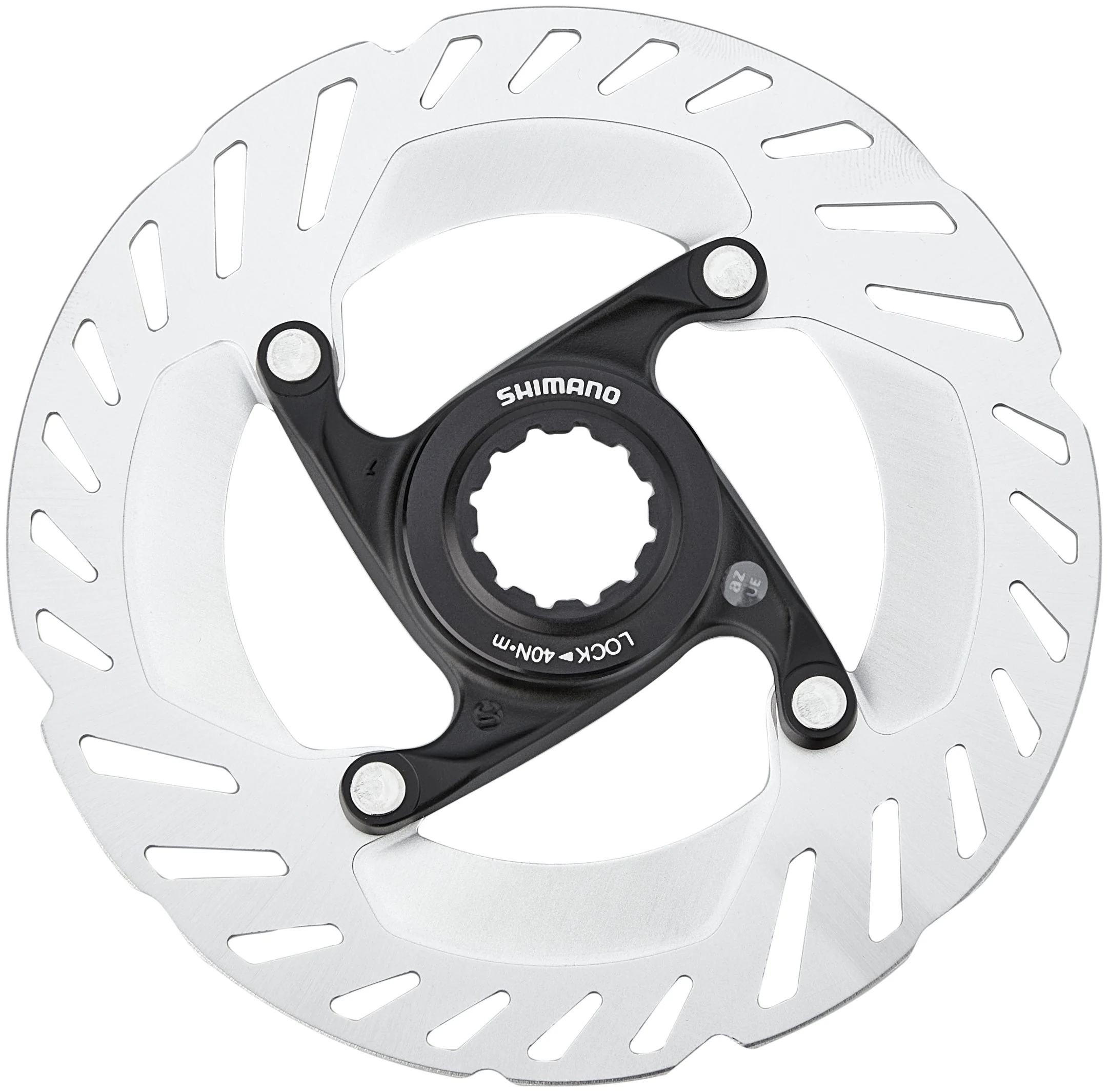 Shimano RT-CL800 Bremsscheibe CL mit Verschlussring 140mm silber