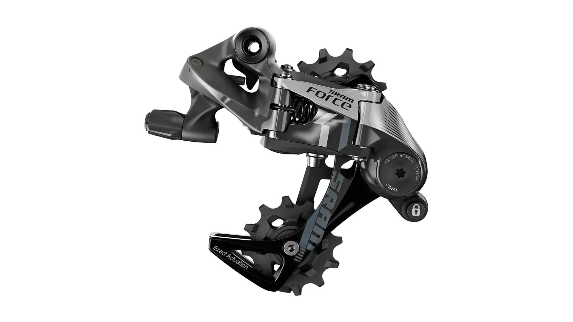 SRAM Force1 Type 3.0 Schaltwerk 11-fach mittellanger Käfig
