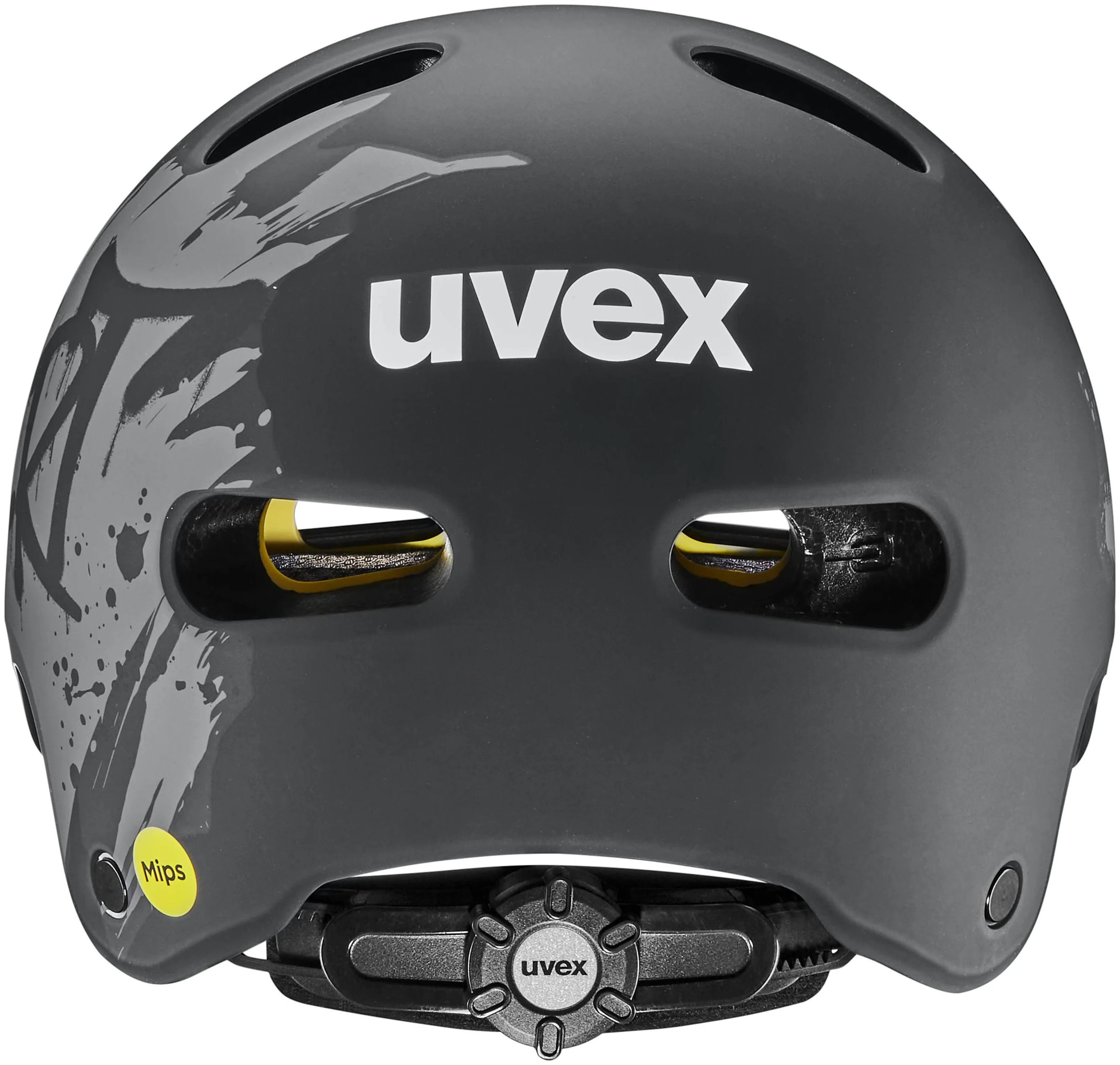 uvex Kid 4 Style Mips Kinderhelm Dirt Black Matt - Image 3