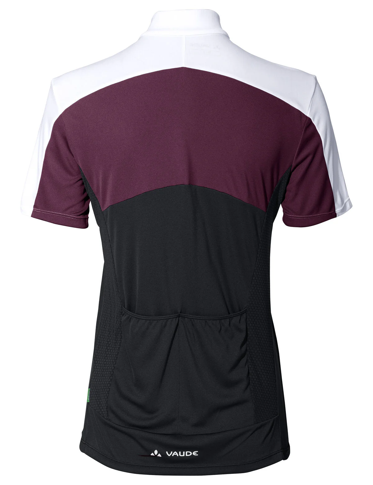 VAUDE Matera Kurzarm Full-Zip Trikot Damen schwarz/lila - Image 2