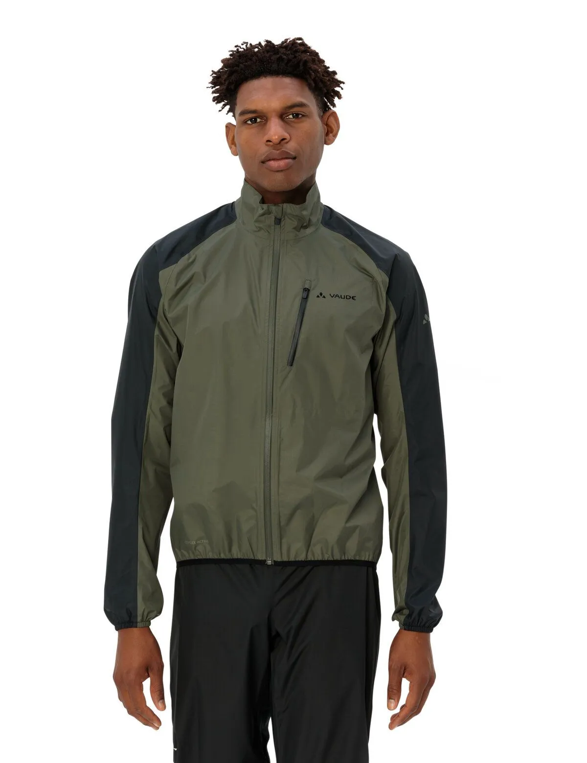 VAUDE Men's Drop Regenjacke III khaki - Image 3