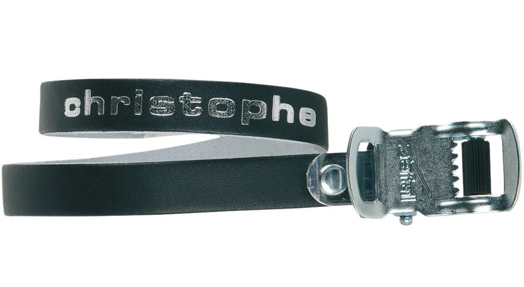 Zefal Christophe 516 Pedalriemen Leder schwarz