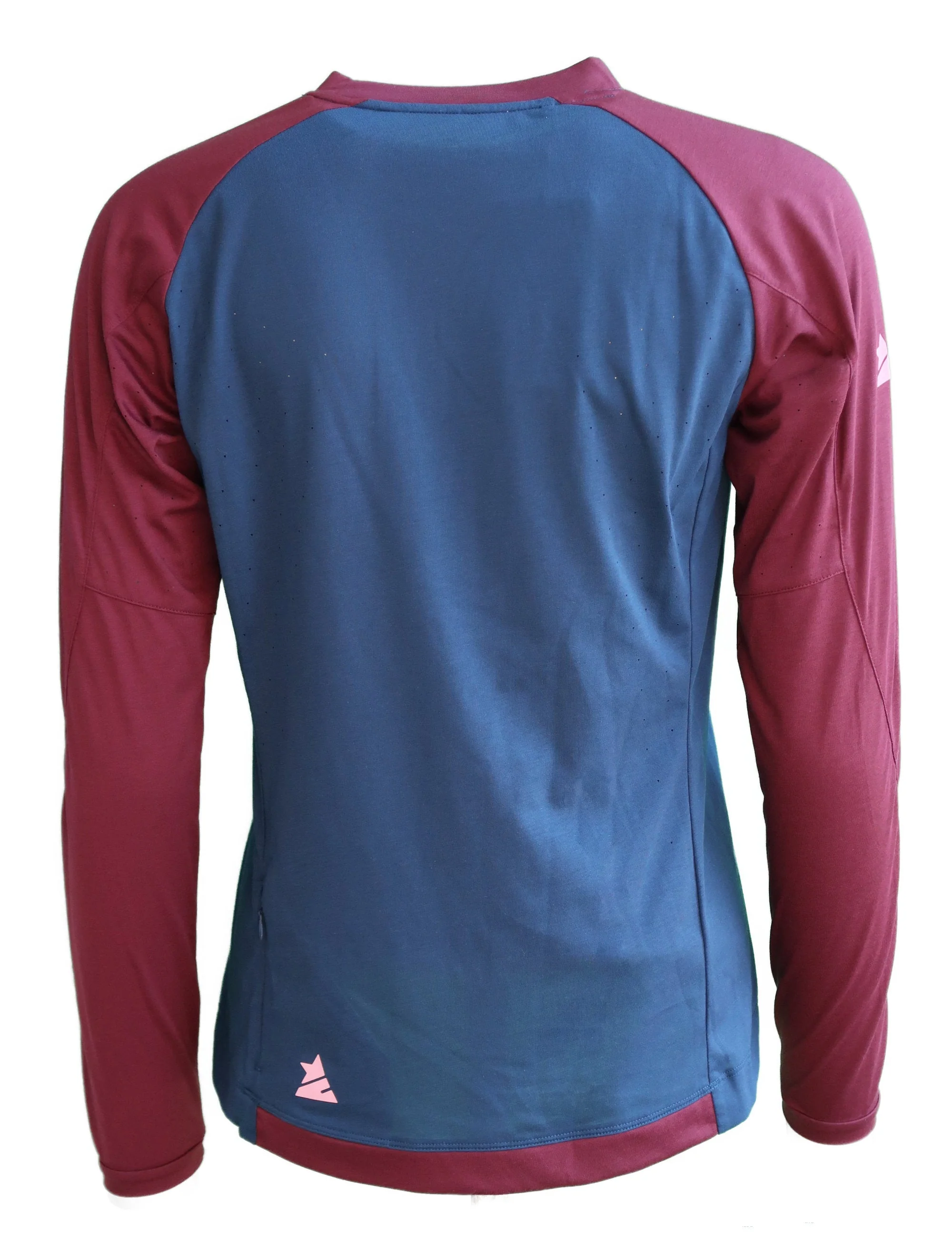 Zimtstern PureFlowz Shirt LS Wmns French Navy/Windsor Wine - Image 2