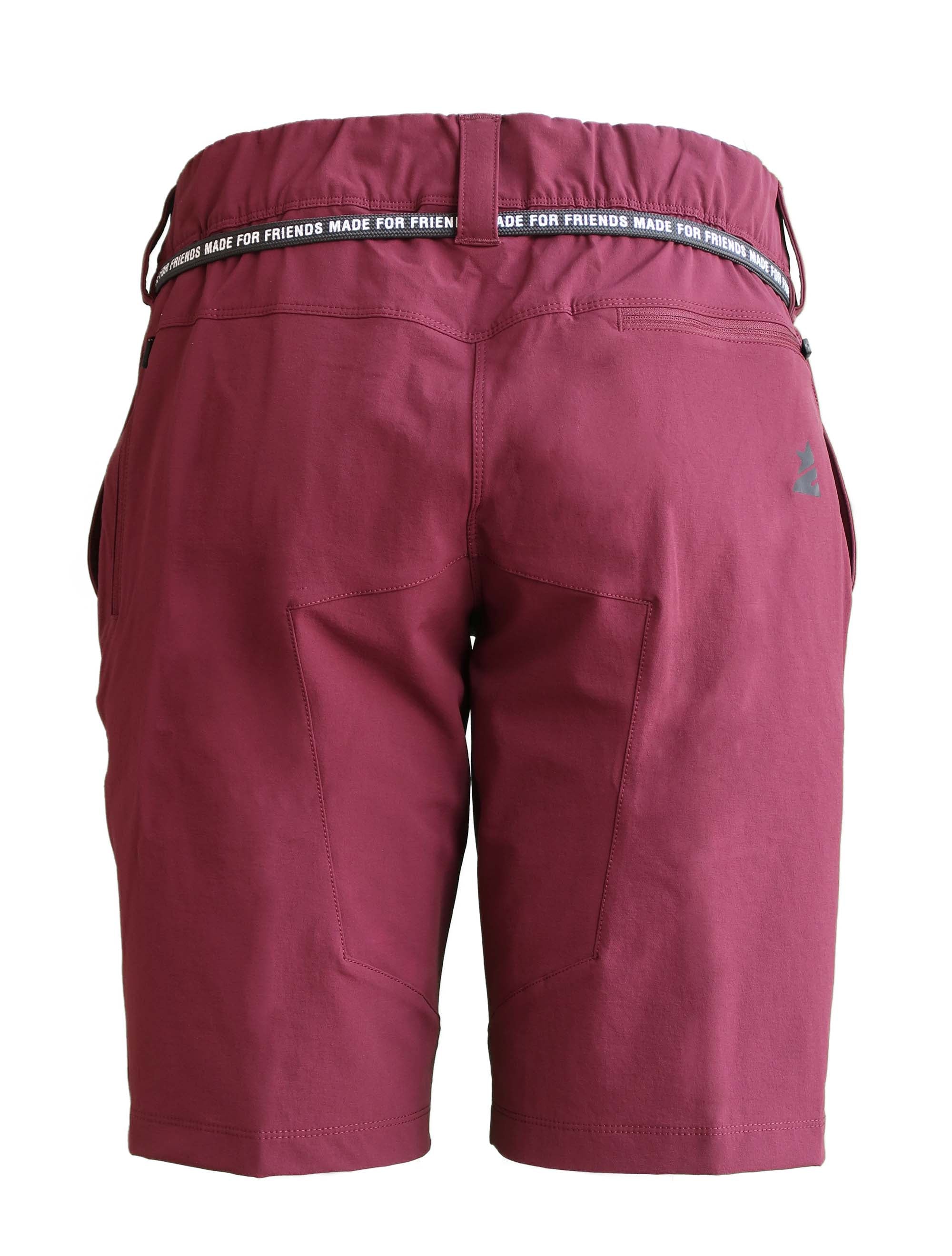 Zimtstern Xalpz Tech Shorts Wmns Windsor Wine - Image 2